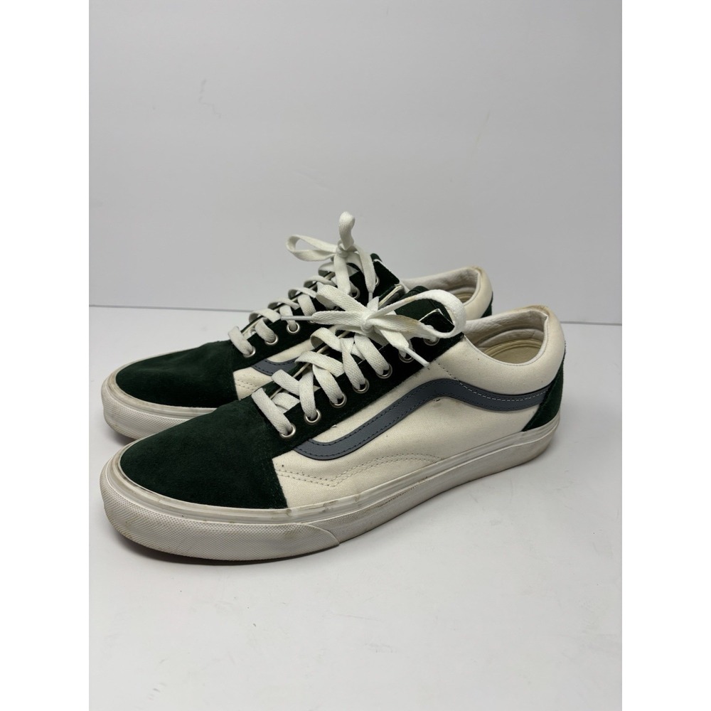 Vans Old Skool Varsity Sneakers Men's 11 Suede Canvas Shoes